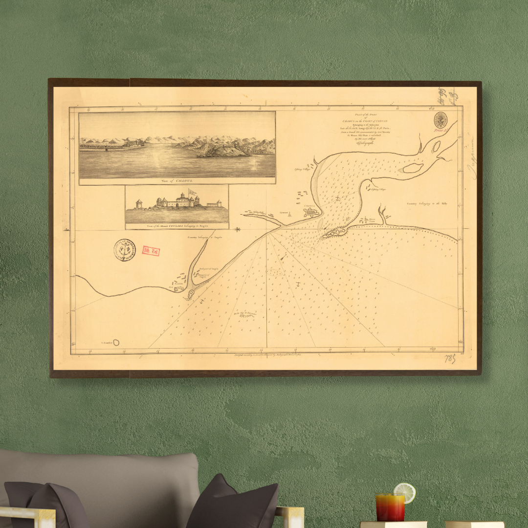 Chaoul Port, Colaba and the Konkan Coast (Maratha Territory), 1784