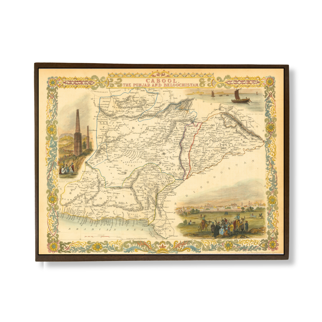 Kabul, Punjab and Baluchistan, 1851