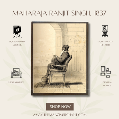 Maharaja Ranjit Singh, 1837