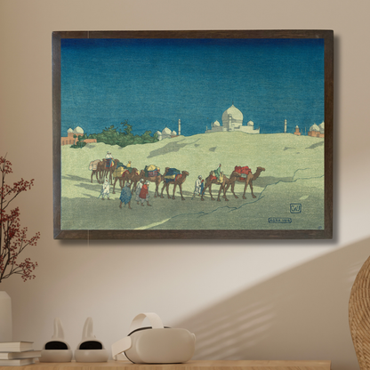 Caravan by the Taj