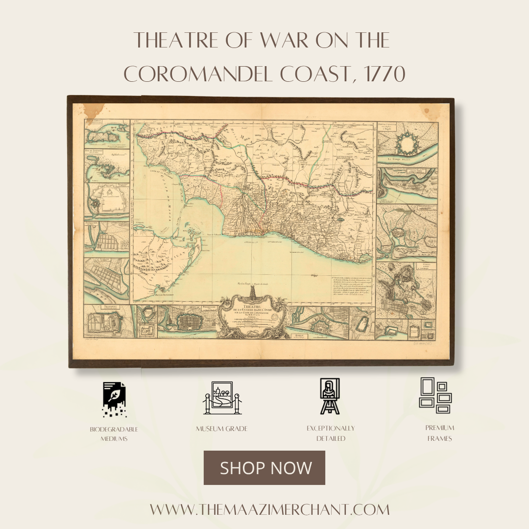 Theatre of War on the Coromandel Coast, 1770