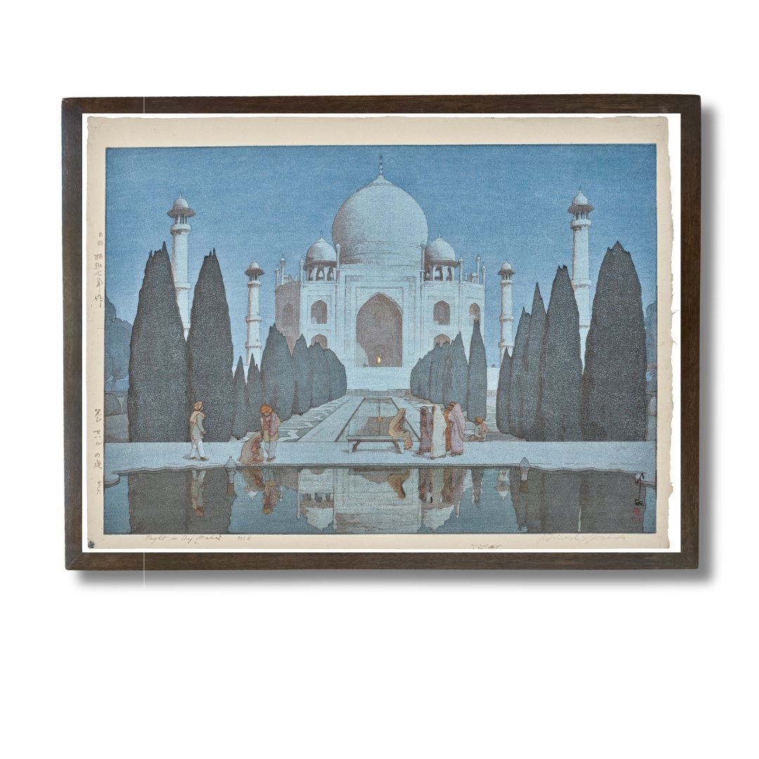 Taj Mahal at night