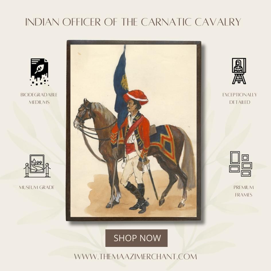 Indian Officer of the Carnatic Cavalry