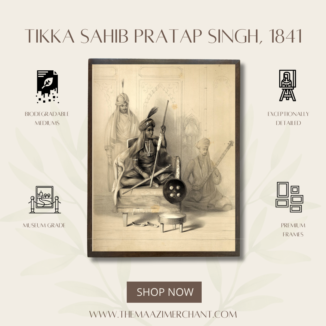 Tikka Sahib Pratap Singh, 1841