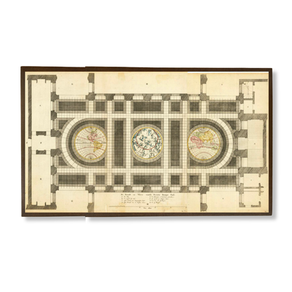 Floor Plan of Amsterdam City Hall, 1661