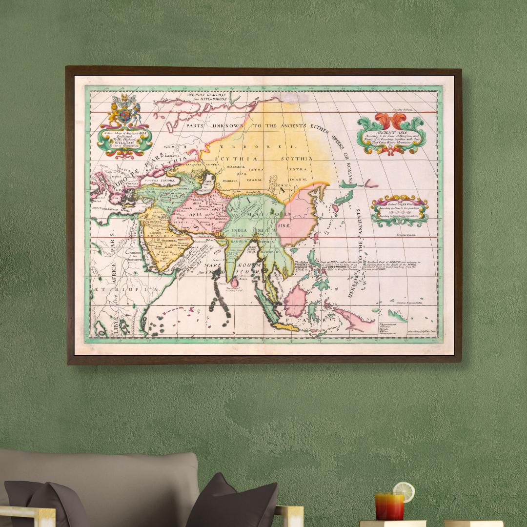 A New map of ancient Asia, 1700
