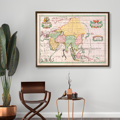 A New map of ancient Asia, 1700