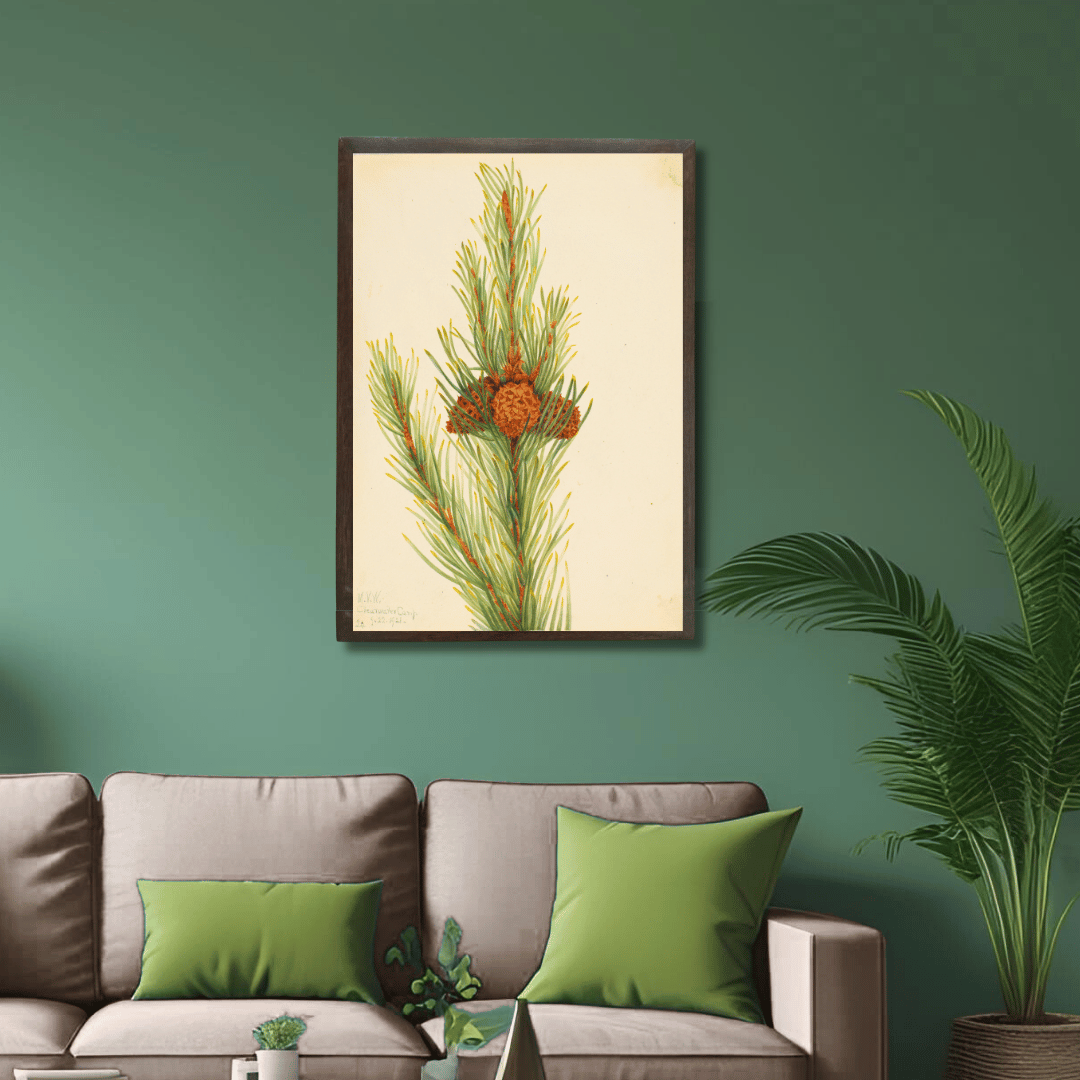 Pine Cone and Needles