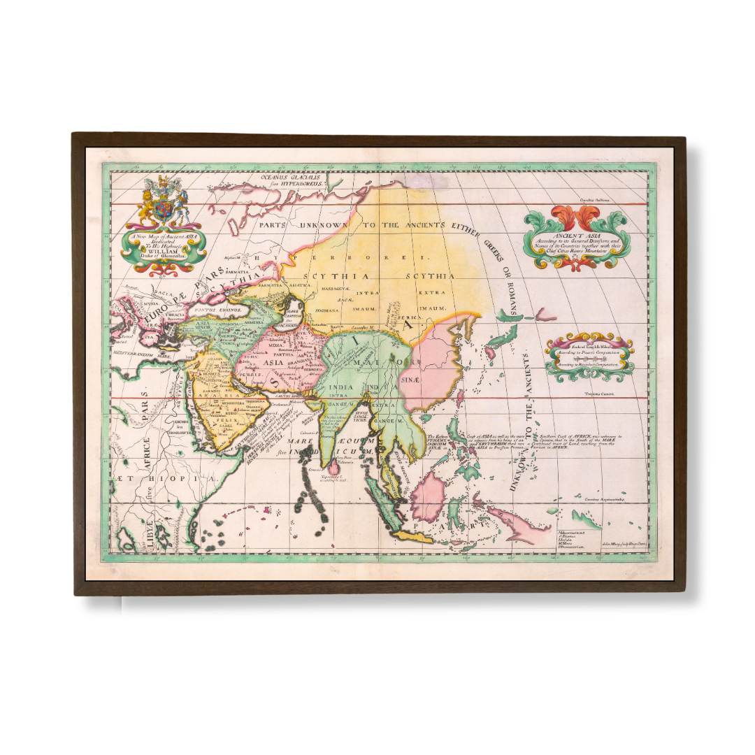 A New map of ancient Asia, 1700
