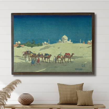 Caravan by the Taj