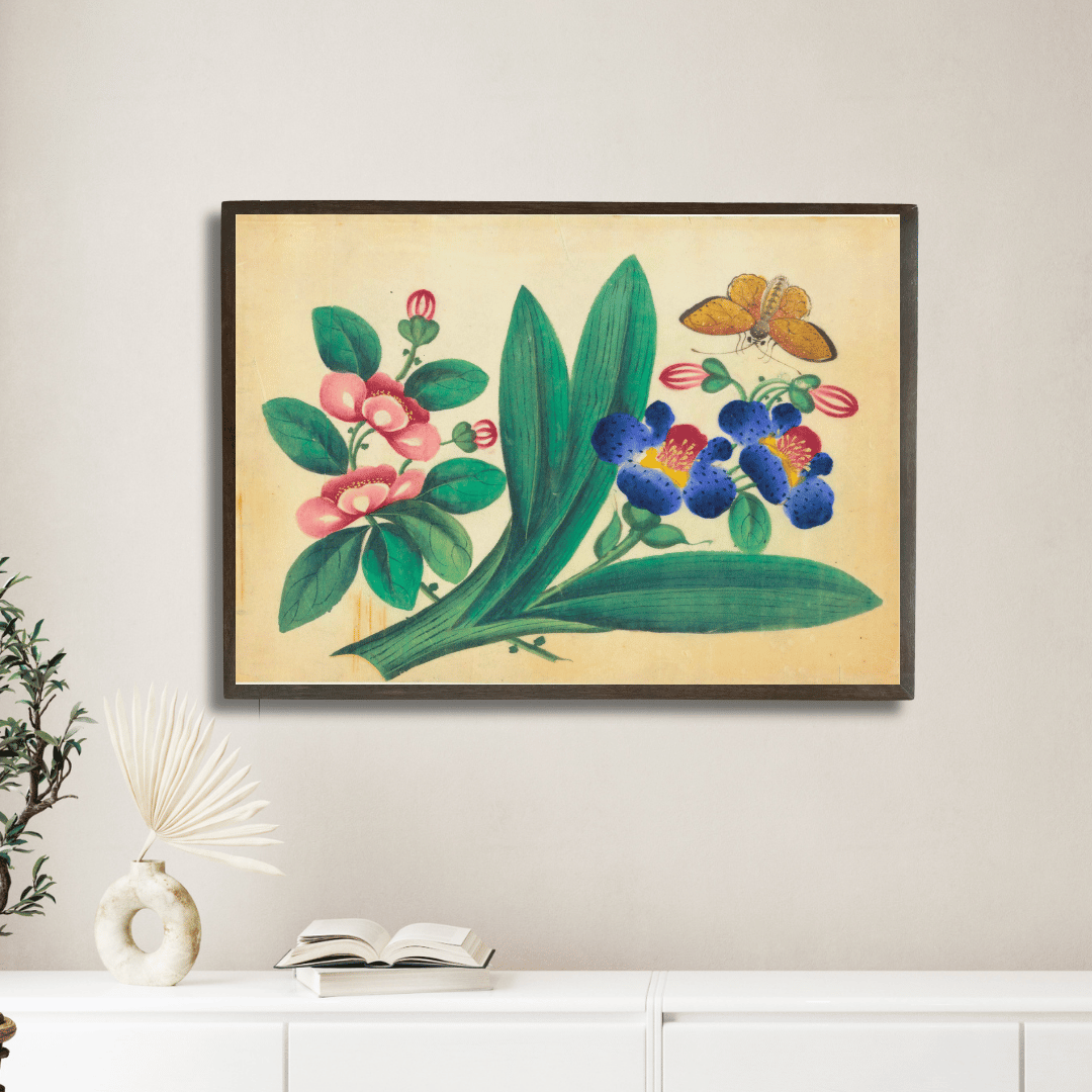 Floral Suite with Butterfly - I