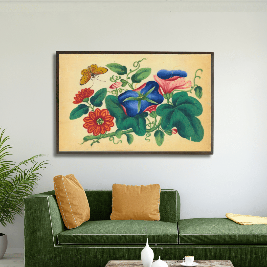 Floral Suite with Butterfly - II