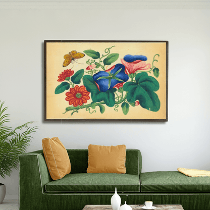 Floral Suite with Butterfly - II