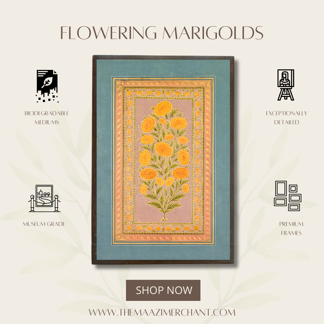 Flowering Marigolds