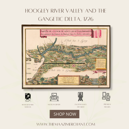 Hoogley River and the Gangetic Delta, 1726