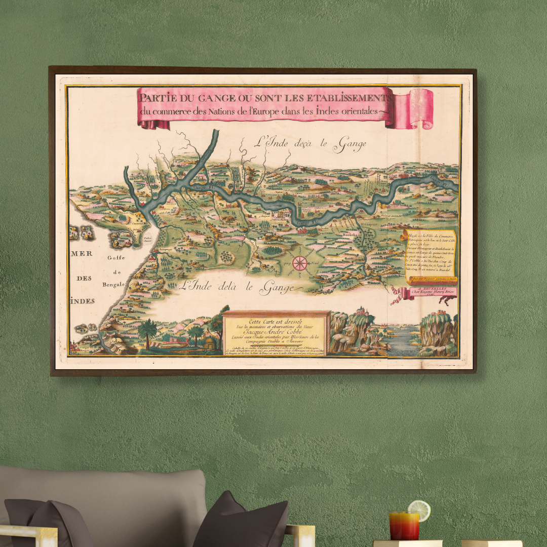 Hoogley River and the Gangetic Delta, 1726
