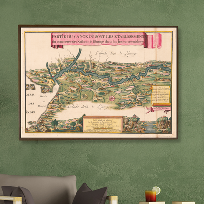Hoogley River and the Gangetic Delta, 1726