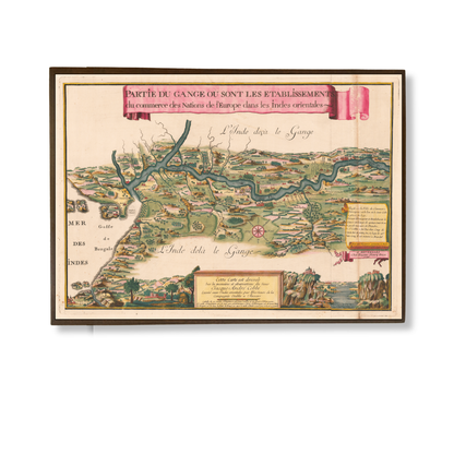 Hoogley River and the Gangetic Delta, 1726