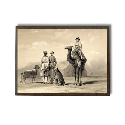 Cheetahs belonging to the Nawab of Awadh, 1844
