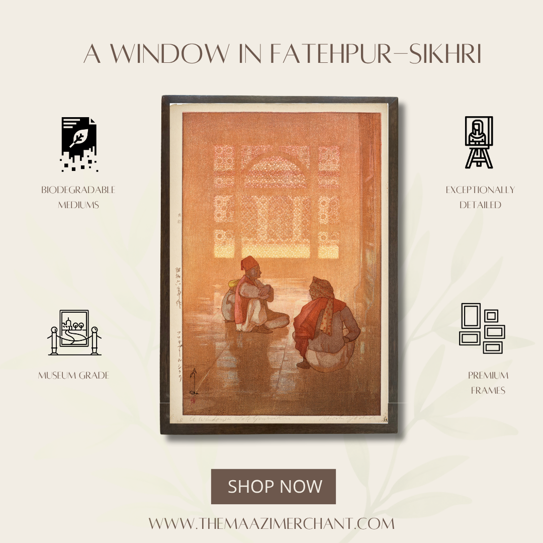 A Window in Fatefpur-Sikri