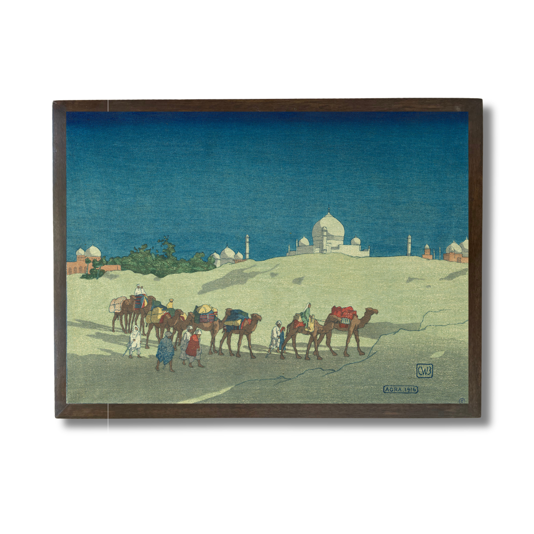 Caravan by the Taj