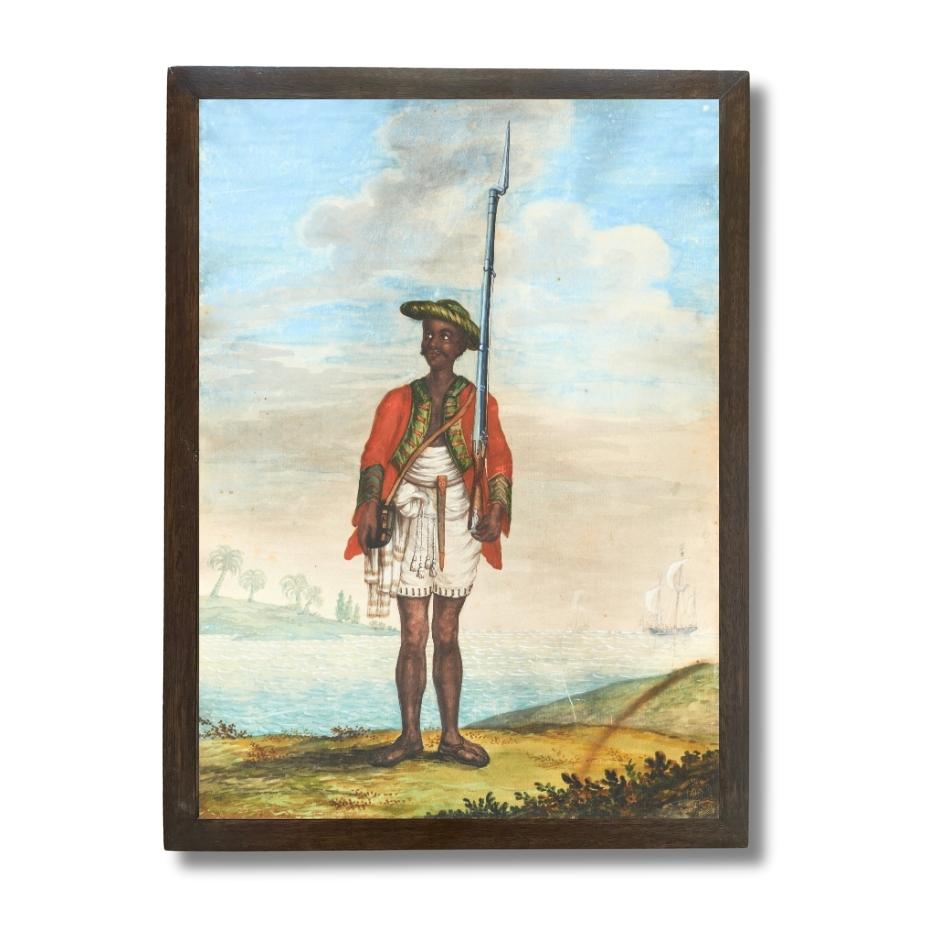 Sepoy of the Dutch East India Company