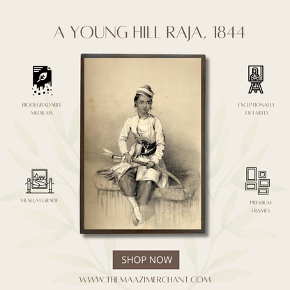 A Young hill Raja, 1844