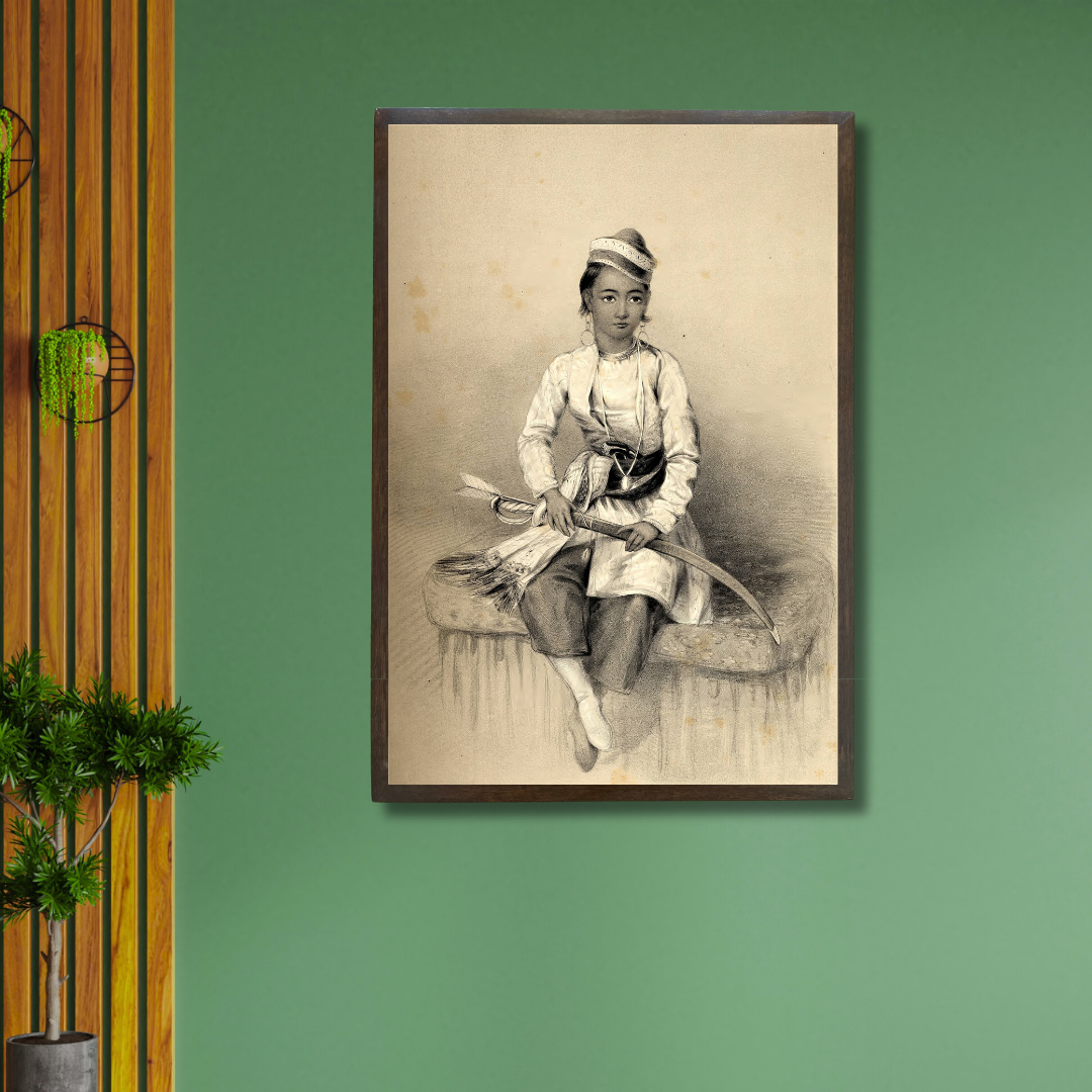 A Young hill Raja, 1844