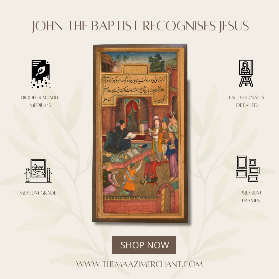 John the Baptist recognises Jesus