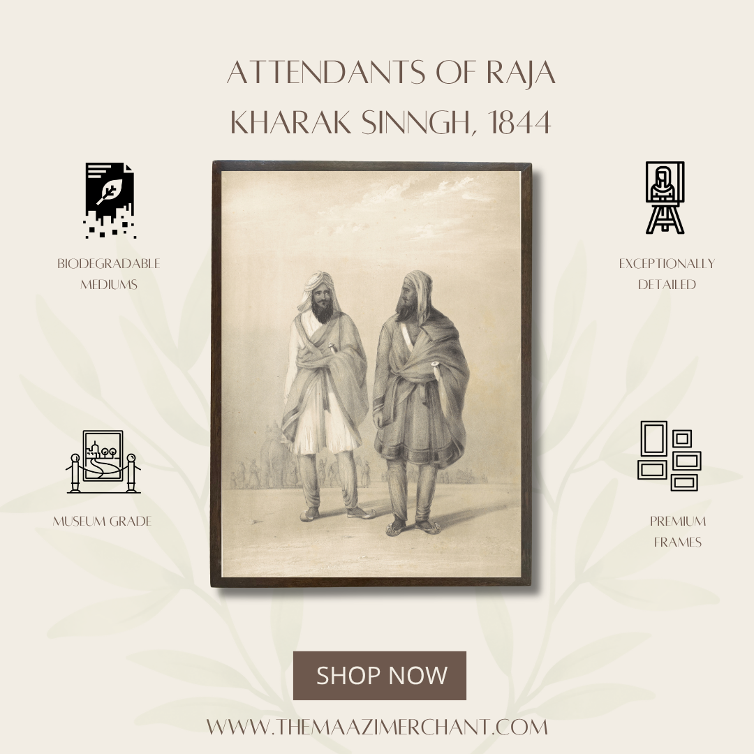 Attendants of Raja Kharak Singh, 1844