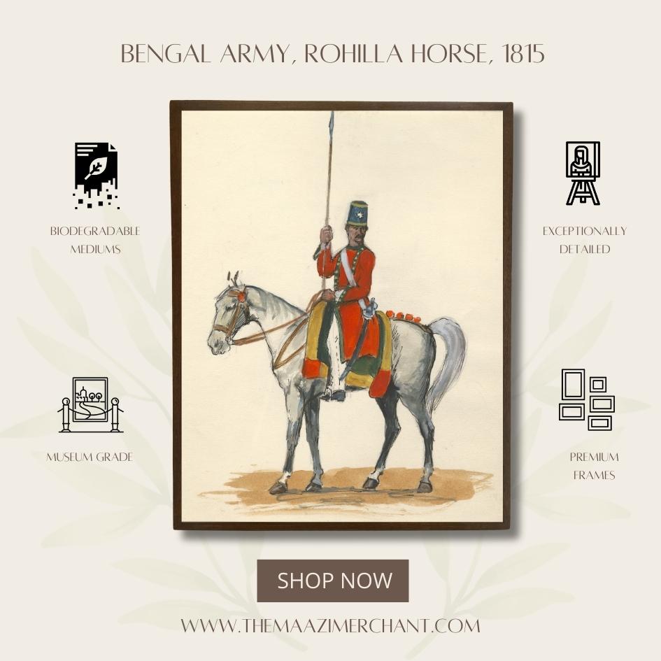 Bengal Army, Rohilla Horse, 1815