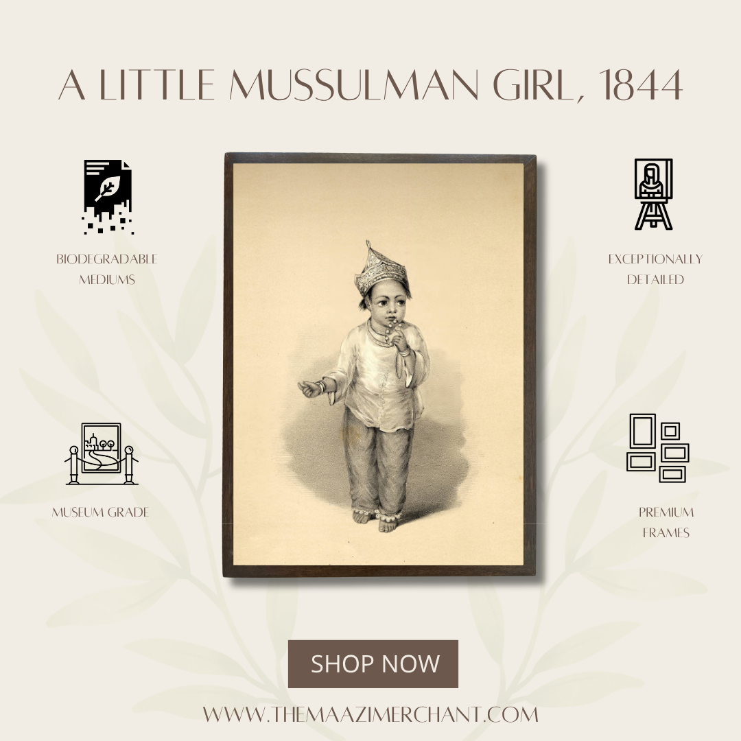 A Little Mussulman girl, 1844