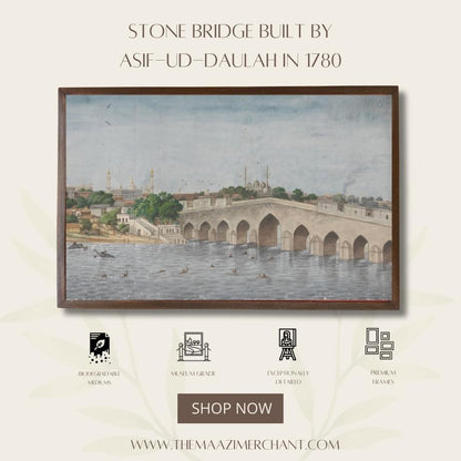 Stone bridge built by Asif-ud-daulah in 1780