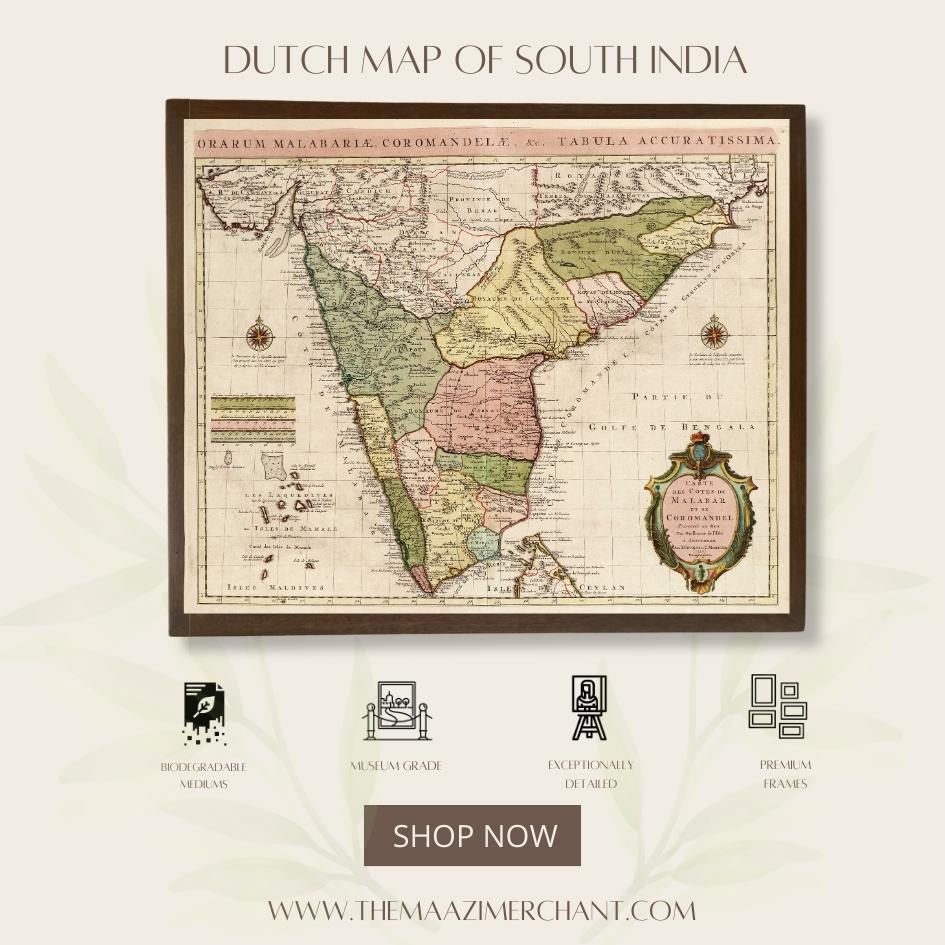 Dutch Map of South India