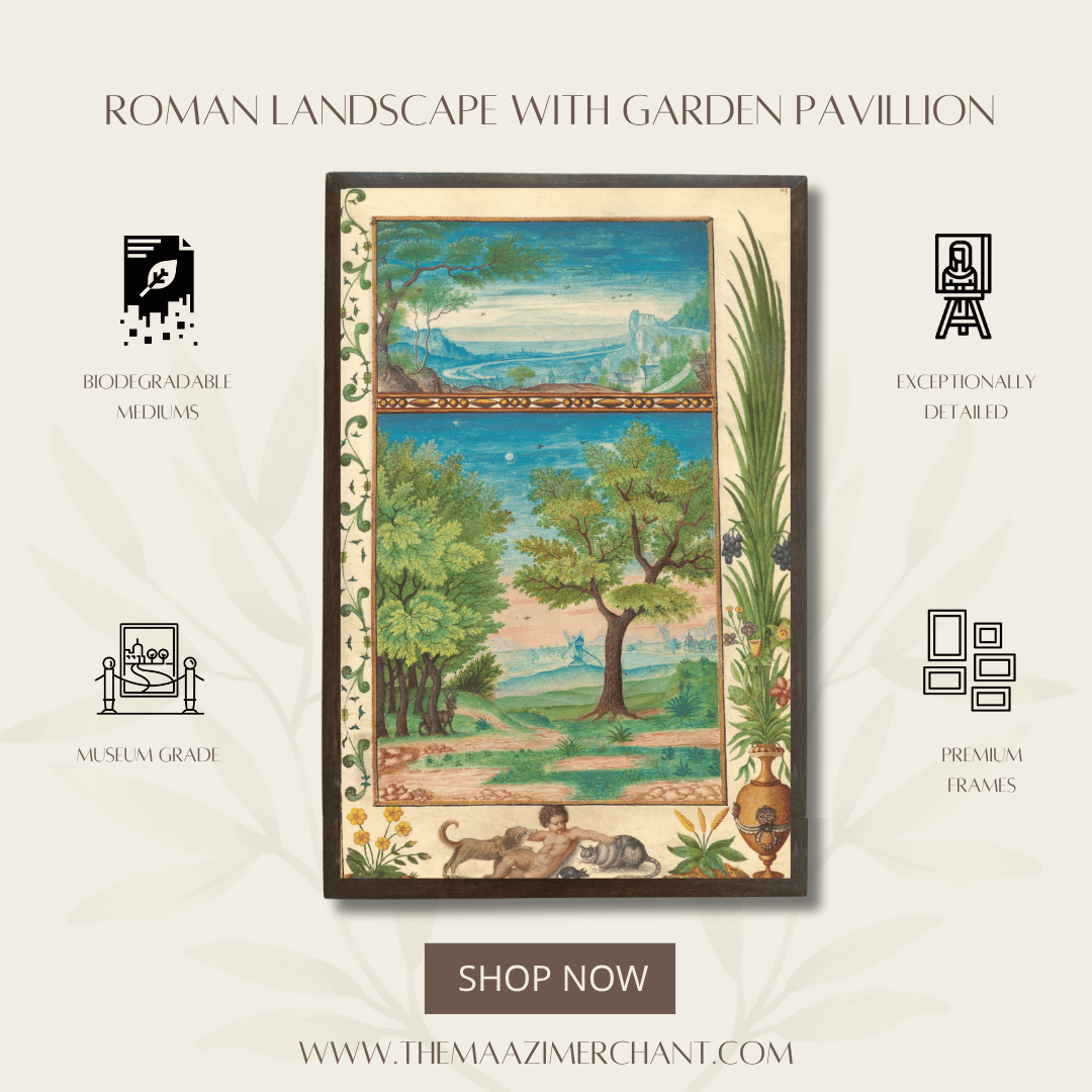Roman Landscape with Garden Pavillion