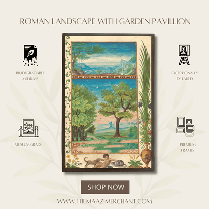Roman Landscape with Garden Pavillion
