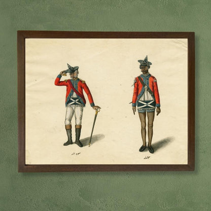 Sepoys of Bengal Native Infantry, BARRACKPORE, 1802