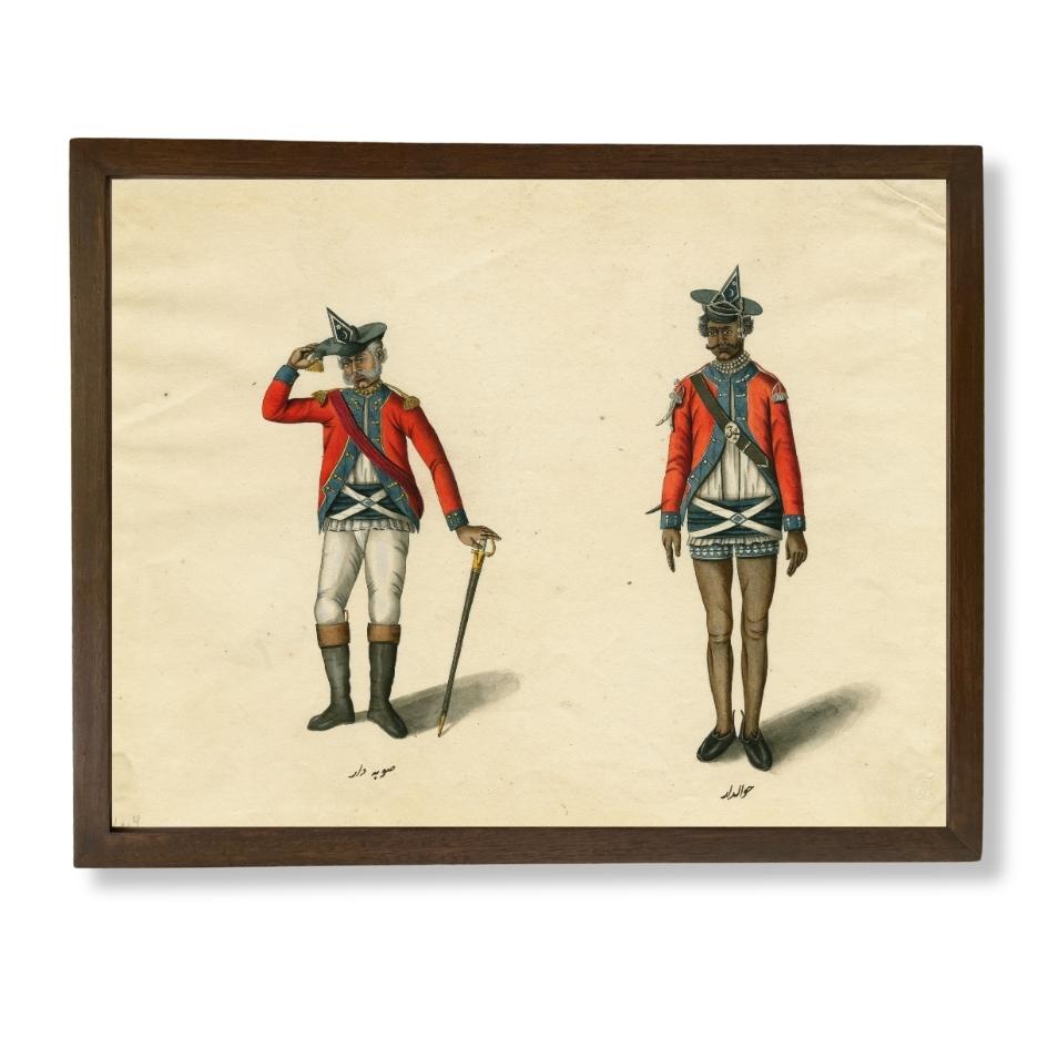 Sepoys of Bengal Native Infantry, BARRACKPORE, 1802