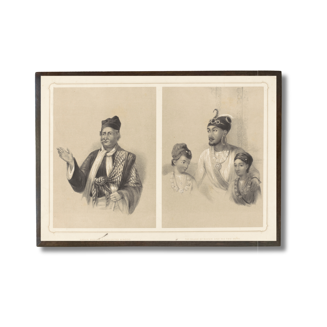 Anand Masih and the Raja of Nahan & his sons, 1844