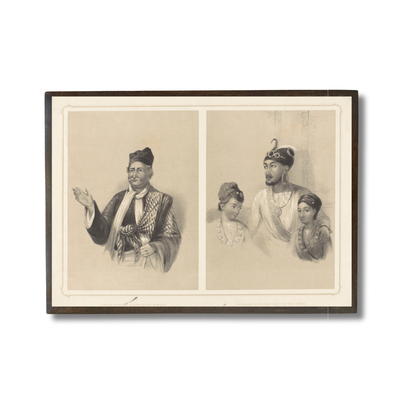 Anand Masih and the Raja of Nahan & his sons, 1844