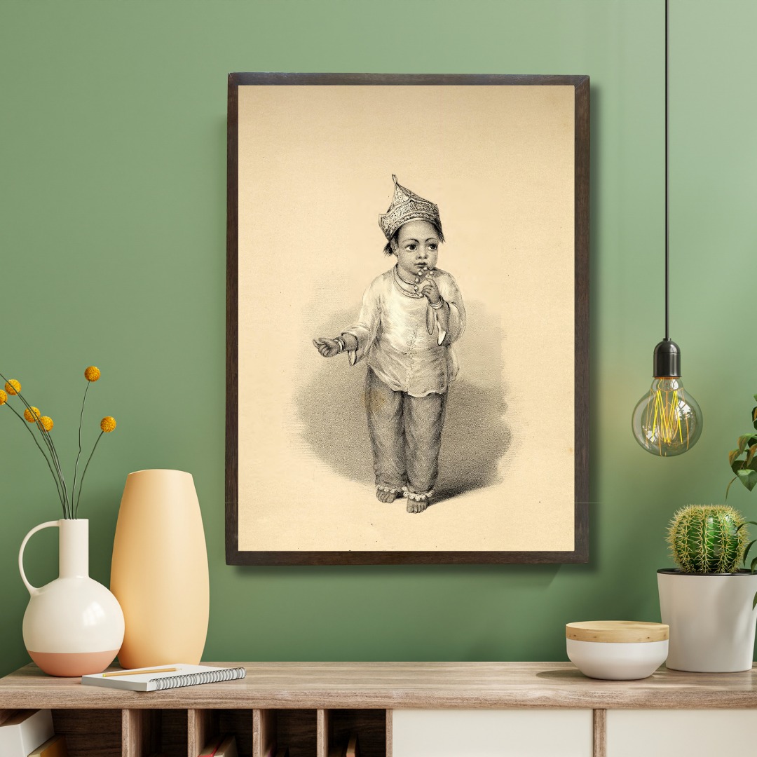 A Little Mussulman girl, 1844