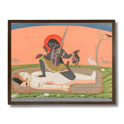 Kali on Shiva