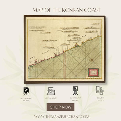 Map of the Konkan Coast