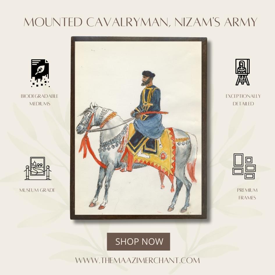 Mounted Cavalryman, Nizam's Army