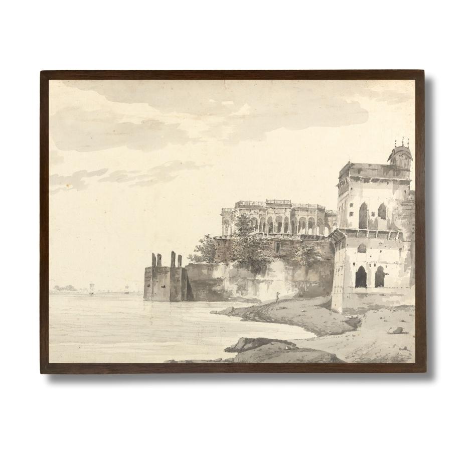 Ruins of a palace in Ghazipur