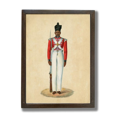 Sepoy, Flank Company, Madras Native Infantry, 1846