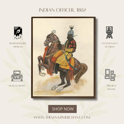 Indian Officer, 1802