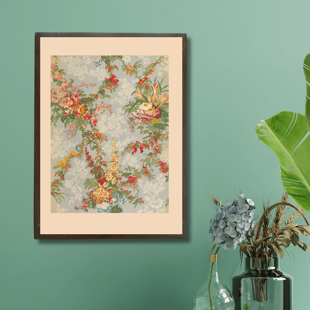 Decorative Floral Panel