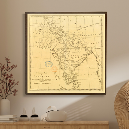 A General map of Hindostan, 1775