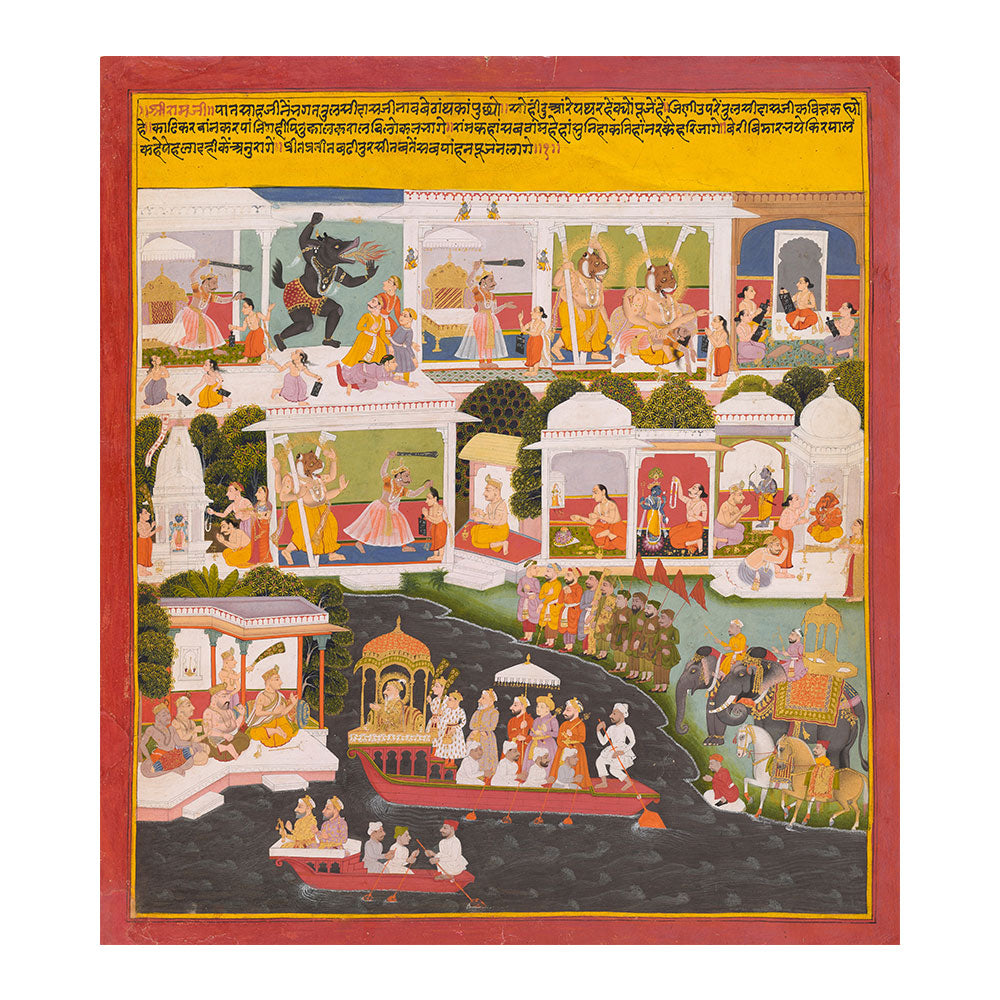 A Mughal visits Tulsidas